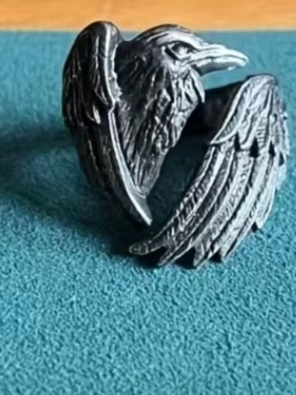 Raven Wing Ring - Women's Statement Jewelry
